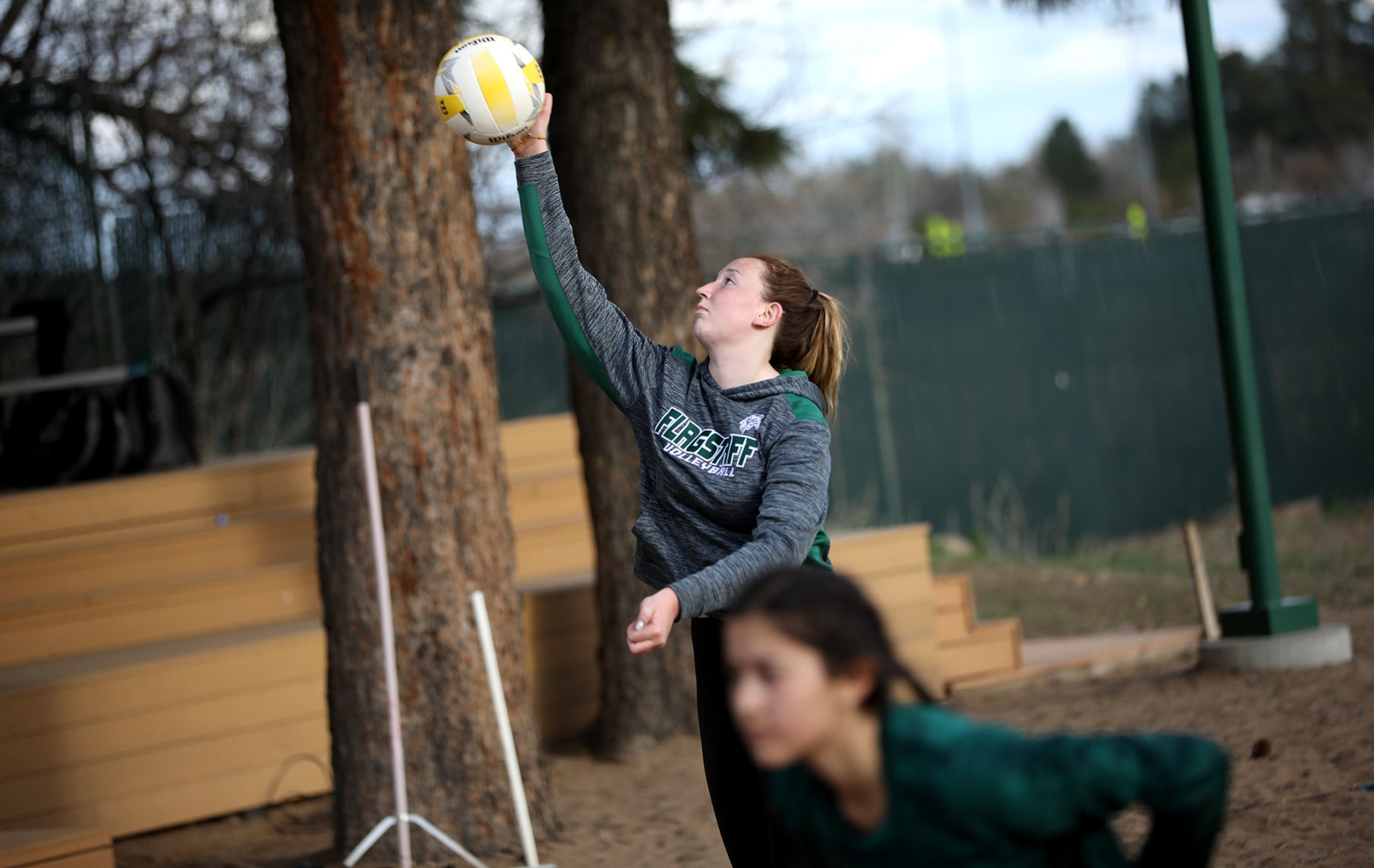 Flag High Sand Volleyball
